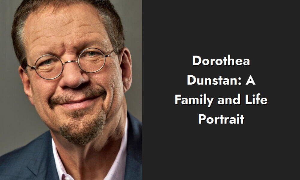 dorothea dunstan a family and life portrait i