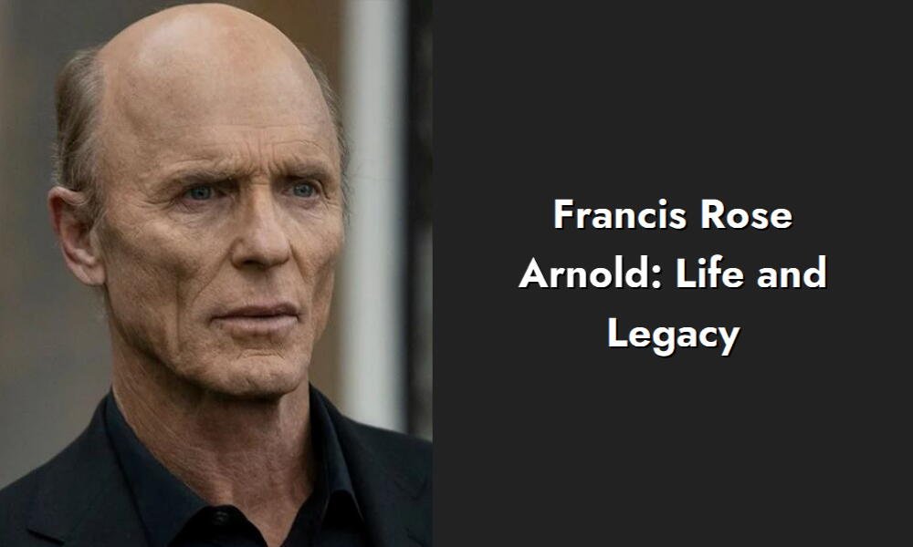 francis rose arnold life and legacy i