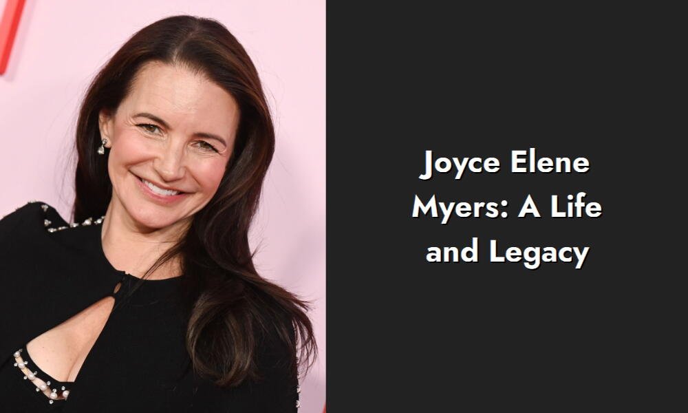 joyce elene myers a life and legacy i